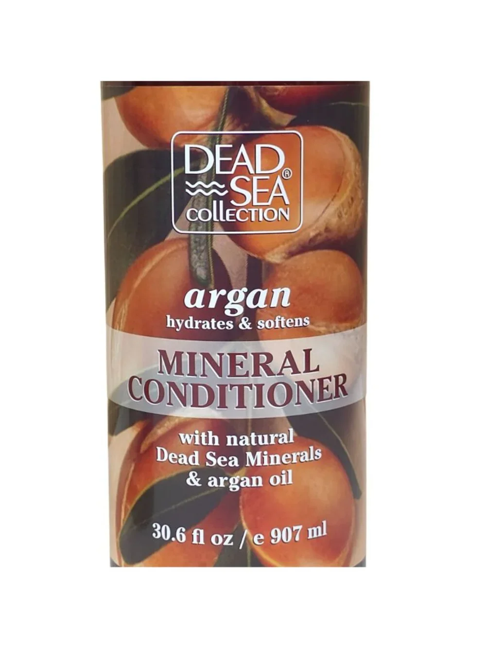 Dead Sea Collection Argan Mineral Shampoo & Conditioner Hydrates Softens Natural